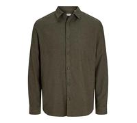 JACK & JONES Jjeclassic Melange Camiseta L/S Noos, Rosin., S