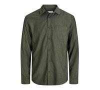 JACK & JONES Jjeclassic Melange Camiseta L/S Sn PLS, Talla Grande, Rosin., 6XL