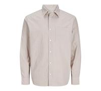 JACK & JONES Jjecody Poplin Camiseta LS Sn Camisa de Manga Larga, Oxford Tan, XXL Hombres