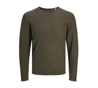 JACK & JONES Jjecooper - Jersey de Punto para Hombre, Noche de Oliva, M