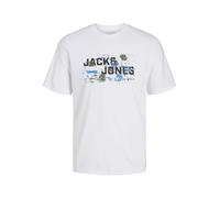 JACK & JONES Jjecorp Logo tee SS Crew Neck 3pk MP Camiseta, Pack de 3 (1 Chaqueta Azul Marino, 1 Blanco, 1 Negro), XL (EU)