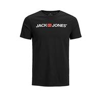 Jack & Jones Jjecorp Logo Tee Ss Crew Neck Noos Pls Camiseta, Black, XXL