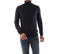 JACK & JONES Jjeemil Knit Roll Neck Noos Camiseta Cuello Alto, Azul (Navy Blazer Navy Blazer), Small para Hombre