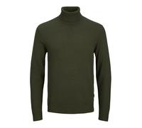JACK & JONES Jjeemil Knit Roll Neck Noos Jersey de Punto, Verde, XL para Hombre