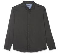 Jack & Jones Jjegingham Twill Shirt L/S Noos Camisa, Hombre, Verde (Rosin), L