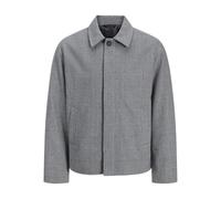 JACK & JONES Jjeharrison Short Coat Sn, Light Grey Melange, X_L, Gris Claro, x_l