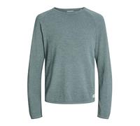 Jack & Jones Jjehill Knit Crew Neck Noos, Suéter Hombre, Blue Goblin Detail Twist, M