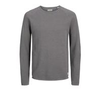 JACK & JONES Jjehill Knit Crew Neck Noos, Suéter Hombre, Castlerock Detail Twist, S