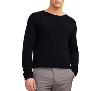 Jack & Jones Jjehill Knit Crew Neck Noos, Suéter Hombre, Negro, XL