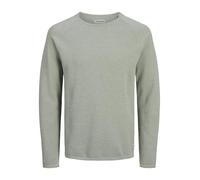 JACK & JONES Jjehill Knit Crew Neck Noos, Suéter Hombre, Verde Claro, L