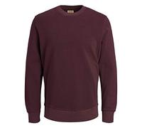 JACK & JONES Jjeholmen Sweat Crew Neck Noos, suéter Hombre, Rojo (Port Royale Fit: Reg Fit), XX-Large