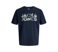 JACK & JONES Jjejeff Logo tee SS Sn, Sky Captain, M