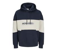 JACK&JONES JJELEGACY Blocking Sweat Hood Noos Sudadera con Capucha, Navy Blazer/Detail:Blocking, XS para Hombre