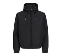 JACK&JONES JJELEGACY Light Jacket Hood Noos Chaqueta Corta para Hombre, Color Negro/Detalles: Sólido, S, Negro/Detalle: sólido., S