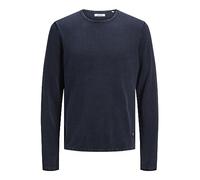 Jack & Jones Jjeleo Knit Crew Neck Noos, Suéter Hombre, Azul Marino, M