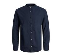 JACK & JONES Jjelinen-Camiseta de Manga Corta Pantalones, Azul Marino, XXL para Hombre