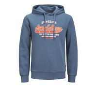 JACK & JONES JJELOGO Sudadera con Capucha 2 Col 24/25 Noos, Oceanview, S