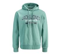 JACK & JONES Jjelogo Sudadera con Capucha 2 Col 25/26 Noos, Azul Mineral., XXL