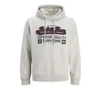 Jack & Jones Sudadera con capucha y logotipo de JJELOGO. Talla S. Color Beige