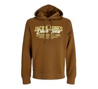 Jack & Jones JJELOGO - Sudadera con Capucha para Hombre (Corte Regular), Monks Robe, XL