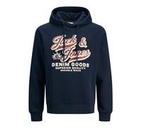 Jack & Jones Jjelogo Sweat Hood 2 Col 25/26 Noos M Azul