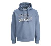 JACK & JONES Jjelogo Sweat Hood 2 Col 25/26 Noos, Miraggio Azul, S Hombre, Miraggio BLU, S