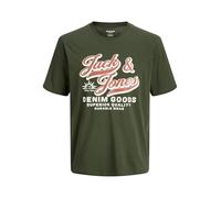 JACK & JONES Jjelogo tee SS Oneck 2 Col Aw25 Noos Pls, Mochila, 8XL Hombres
