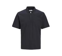 JACK & JONES Jjemac Zip SS Polo Sn Pantalones Cortos de chándal, Azul Marino, M Hombres
