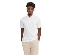JACK & JONES Jjemac Zip SS Polo Sn Pantalones Cortos de chándal, Blanco, M para Hombre