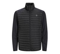 Jack&Jones JJEMULTI Quilted Collar Noos Chaqueta Acolchada para Hombre, Color Negro/Detalle: Set en Mangas, S, Negro/Detalle: Conjunto de Mangas, S