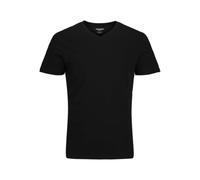 JACK & JONES Jjeorganic Basic camiseta SS VNeck Camiseta, Negro, XS Hombres