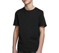 Jack & Jones Jjeorganic Basic Tee Ss O-neck Jr Camiseta, Hombre, Negro, 152