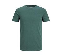 JACK & JONES JJEORGANIC Melange tee SS O-Neck Noos, Tormenta/Detalle: Melange, L