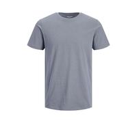 Jack & Jones Jjeorganic tee S O-Cuello Noos Camiseta, Flint Stone/Detalles: Melange, L para Hombre