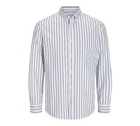 JACK & JONES Jjeoxford Camiseta LS Noos Camisa de Manga Larga, Azul, XXL para Hombre