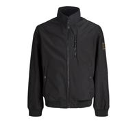 JACK & JONES Jjeparker Softshell Bomber Sn, Negro, L