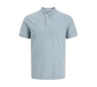 JACK & JONES Jjepaulos Mao Polo SS Noos, Azul Mineral., M