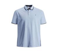 JACK & JONES Jjepaulos Polo SS, Azul (Bright Cobalt Detail: Plus), 4XL para Hombre