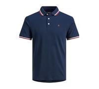 Jack & Jones Jjepaulos Polo Ss Noos Pls Camisa polo, Hombre, Armada Blazer/Forest Night, 7XL Grande