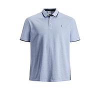 Jack & Jones Jjepaulos Polo Ss Noos Pls Camiseta, Hombre, Bright Cobalt Detail:ps, 3XL Grande