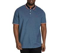 Jack & Jones Jjepaulos Polo Ss Noos Pls JJEPAULOS Polo SS NOOS PS, Hombre, Azul, Rojo Y Blanco, XXL