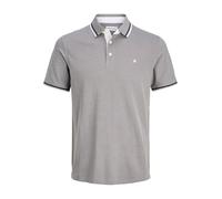 JACK & JONES Jjepaulos Polo SS Noos Pls, Ultimate Grey, 5XL Hombres