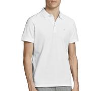 Jack & Jones Jjepaulos Polo Ss Noos Polo, Hombre, Blanco, XXL