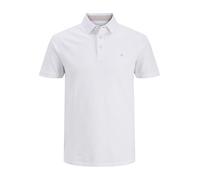 Jack & Jones Jjepaulos Polo Ss Noos Polo, Hombre, Blanco, XXL