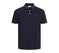 Jack & Jones Jjepaulos Polo Ss Noos Polo, Hombre, Marino, S