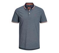 Jack & Jones Jjepaulos Polo SS Noos Polo Hombre (Pack de 1) | Material reciclado | corte holgado | cuello de polo | manga corta | monocolor | transpirable | sin cierre | estilo básico