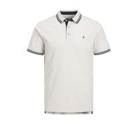 JACK & JONES Jjepaulos Polo Ss Polo, Hombre, BeigeAzul, S