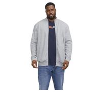 JACK & JONES JjepaulosSudadera con Cremallera Pls Capucha, Azul Marino, XXXXXXXXL para Hombre