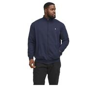 JACK & JONES JjepaulosSudadera con Cremallera Pls Capucha, Gris Claro, XXL Grande para Hombre