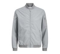 Jack&Jones JJERUSH Bomber Noos Chaqueta Bomber para Hombre, Ultimate Grey, XS, Ultimate Grey, XS